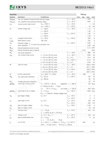 MCD312-14IO1 Datasheet Page 2