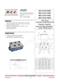 MD100S16M3-BP Datasheet Cover