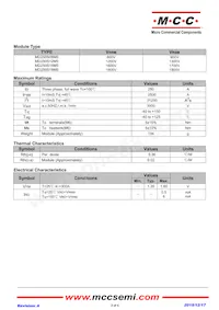 MD250S16M5-BP Datasheet Page 2