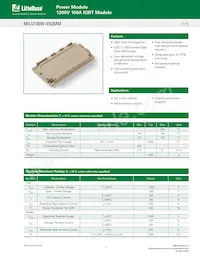 MG12100W-XN2MM Datasheet Cover