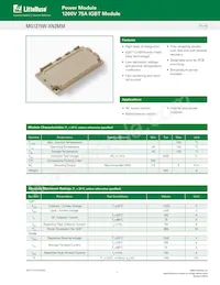 MG1275W-XN2MM Datasheet Cover
