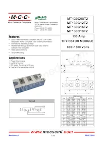 MT130C16T2-BP Datasheet Cover