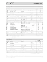 MUBW45-12T6K Datasheet Page 3