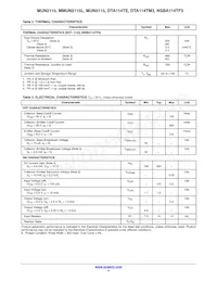 NSBA114TF3T5G Datasheet Page 4