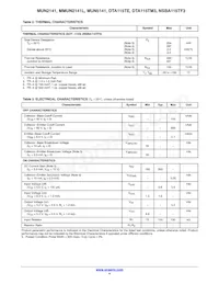 NSBA115TF3T5G Datasheet Page 4