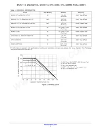 NSBA144EF3T5G Datasheet Page 2