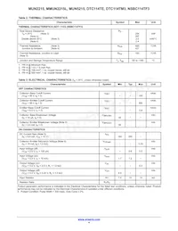 NSBC114TF3T5G數據表 頁面 4