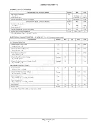 NSM21156DW6T1G Datenblatt Seite 2