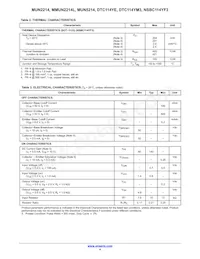 NSVDTC114YM3T5G Datasheet Page 4