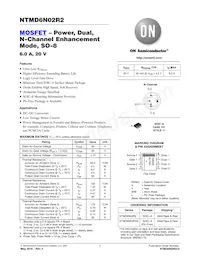 NTMD6N02R2 Datasheet Cover