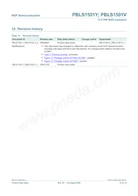 PBLS1501Y Datasheet Page 13