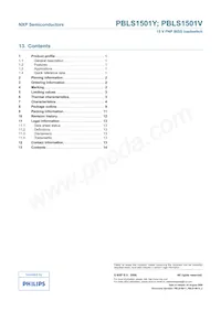 PBLS1501Y Datasheet Page 15