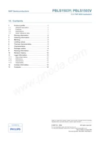 PBLS1503V Datasheet Page 15