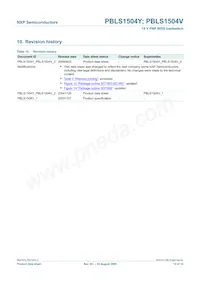 PBLS1504V Datasheet Page 13