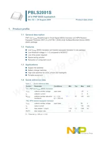 PBLS2001S Datasheet Page 2