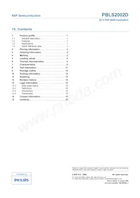 PBLS2002D Datasheet Page 17