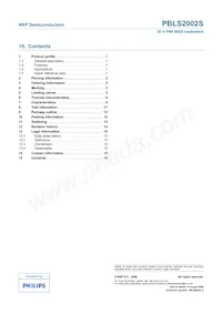 PBLS2002S Datasheet Page 17