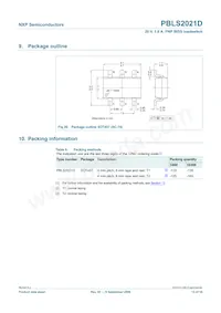 PBLS2021D Datasheet Page 14