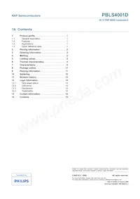 PBLS4001D Datasheet Page 16