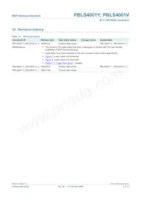 PBLS4001V Datasheet Page 10