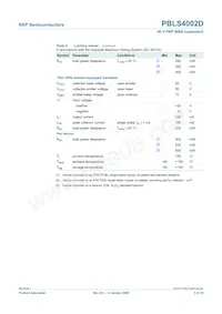 PBLS4002D Datasheet Page 4