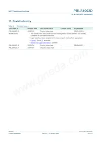 PBLS4002D Datasheet Page 14