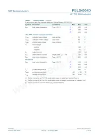 PBLS4004D Datasheet Page 4