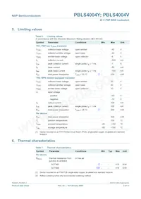 PBLS4004V Datasheet Page 4