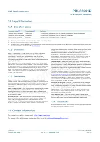 PBLS6001D Datasheet Page 16