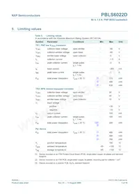 PBLS6022D Datasheet Page 4