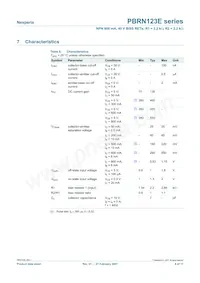 PBRN123ES Datasheet Page 8