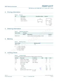 PBRP123YT 데이터 시트 페이지 3