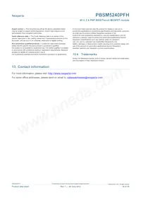 PBSM5240PFH Datasheet Page 19