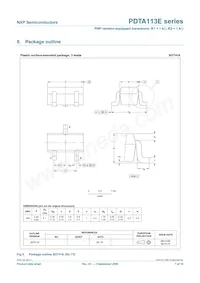 PDTA113ES Datasheet Page 8