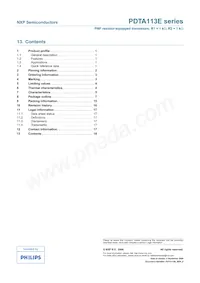 PDTA113ES Datasheet Page 19