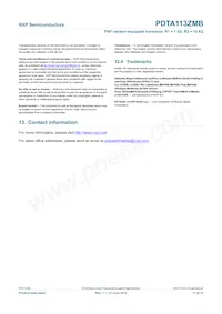 PDTA113ZMB Datasheet Page 12