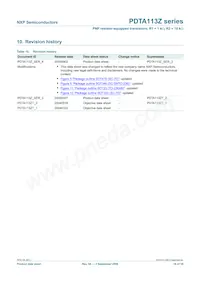 PDTA113ZS 데이터 시트 페이지 17