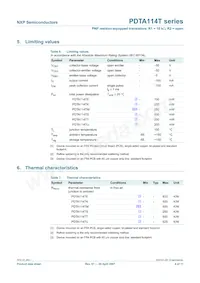 PDTA114TS Datasheet Page 5