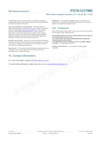 PDTA123YMB Datasheet Page 11