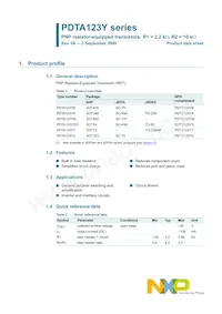 PDTA123YS Datasheet Page 2