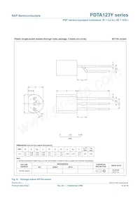 PDTA123YS Datasheet Page 13