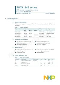 PDTA124EM Datasheet Pagina 2
