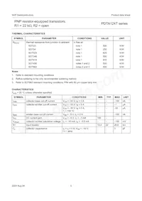 PDTA124TS Datasheet Page 6