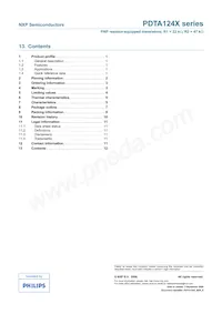 PDTA124XS Datasheet Page 13