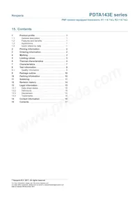 PDTA143EE Datasheet Page 17