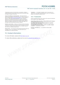 PDTA143XMB Datasheet Page 11
