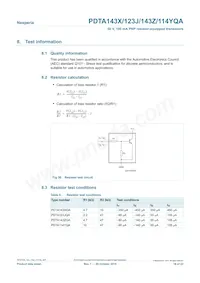 PDTA143ZQAZ數據表 頁面 16