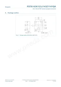 PDTA143ZQAZ Datasheet Page 17