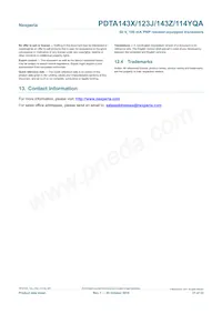 PDTA143ZQAZ Datasheet Page 21