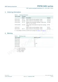 PDTA144VS Datasheet Pagina 4